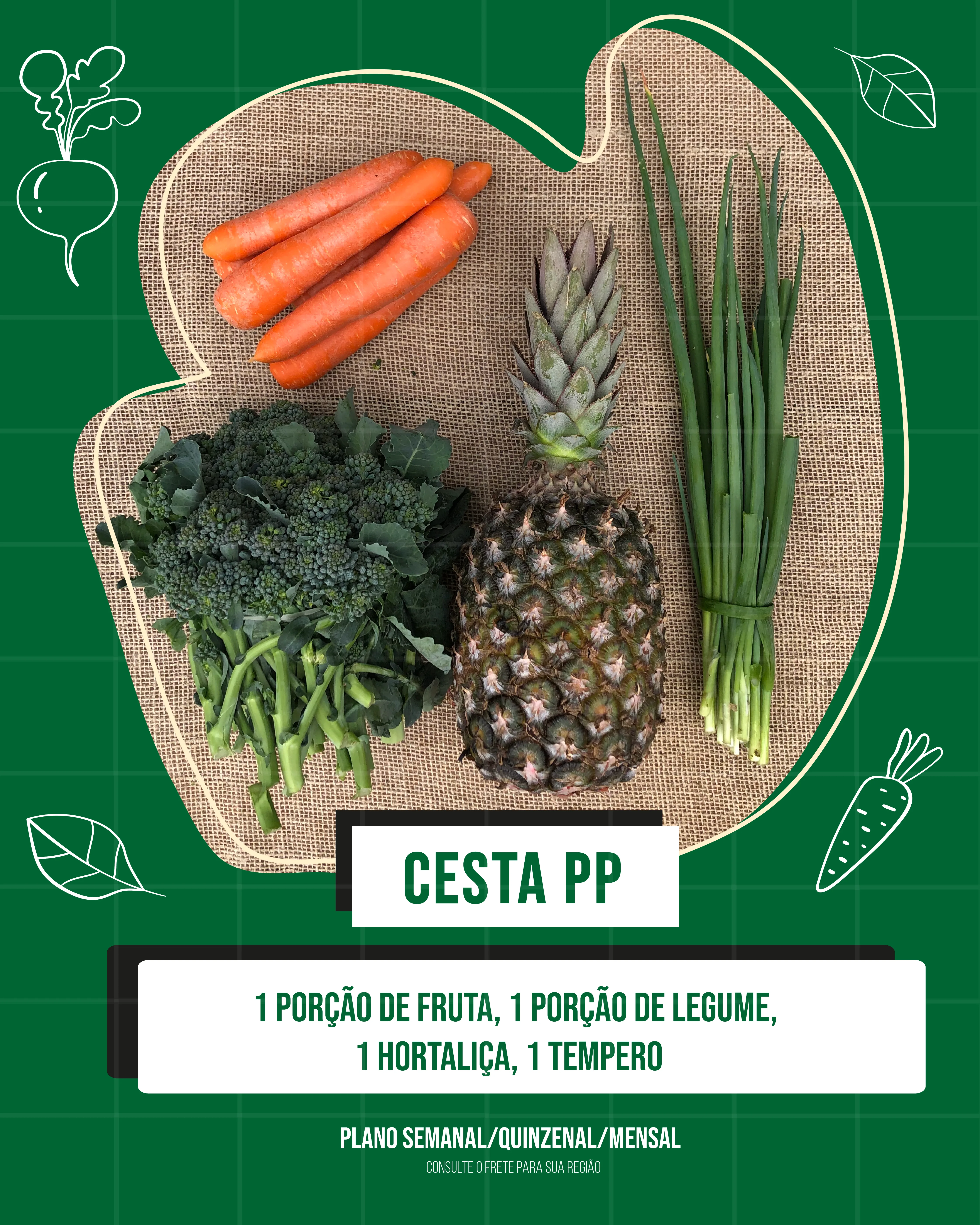 Cestas por assinatura PP